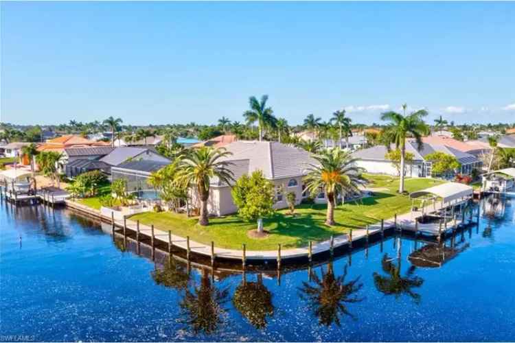 Buy Cape Coral waterfront home with Gulf access and stunning views