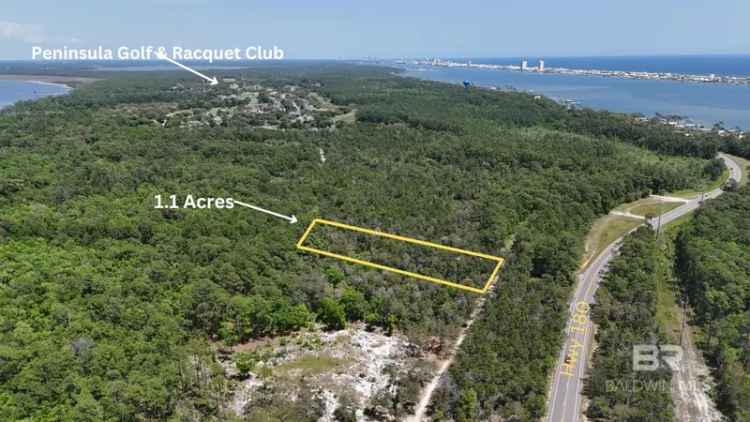 Buy Land in Gulf Shores AL with Approximately 1.1 Acres