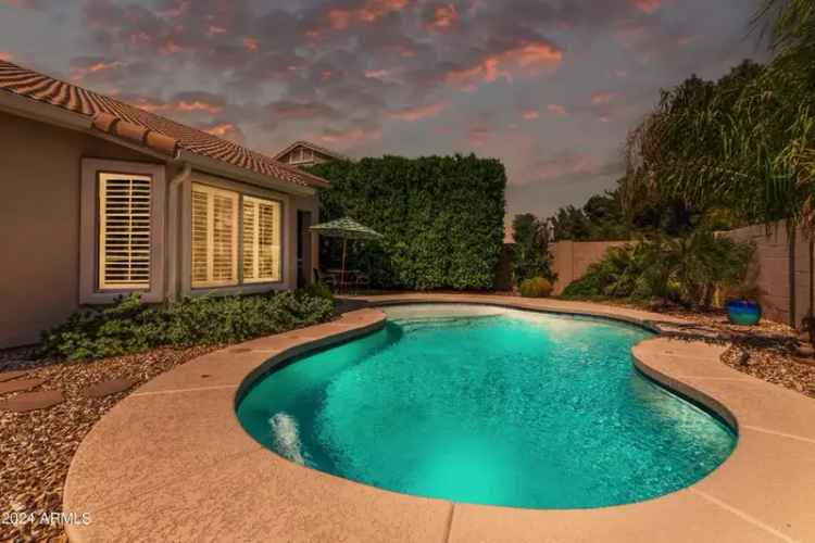 Buy Home in Chandler with Pool and Lush Landscaping