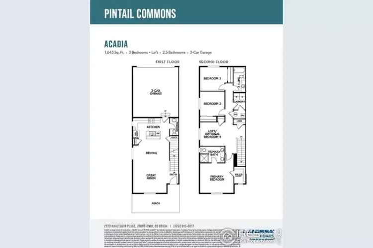 Buy 3 Bedroom Paired Home in Pintail Commons with Modern Features