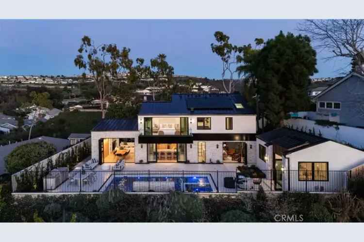 Luxury buy custom home with ocean views in Corona del Mar