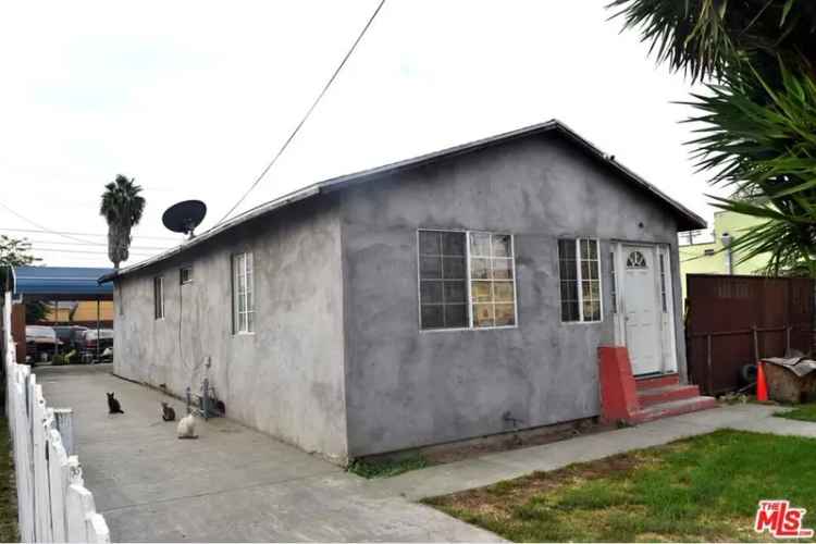 Sell Single Family Home Fixer Upper in Los Angeles with Investment Potential