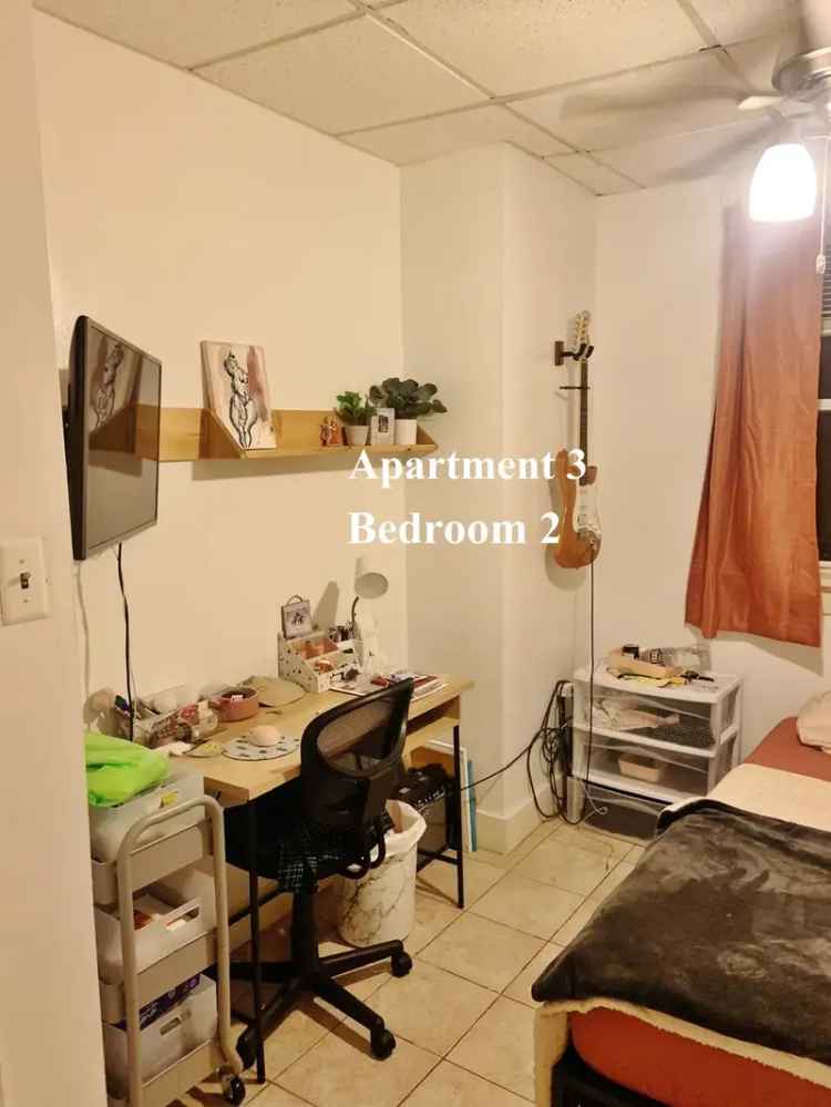 Room for Rent in Apartment Near College Ave with Free Parking and Laundry