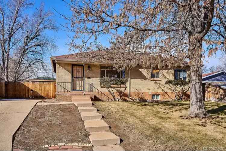 Buy Brick Ranch in Harvey Park West Denver with Spacious Backyard