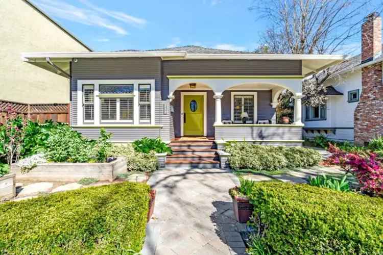 Buy Craftsman Home in Naglee Park with Modern Upgrades and Garden