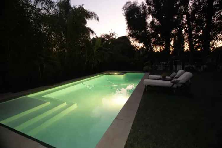 Furnished rental 4BR 3BA with pool and hot tub in Santa Barbara