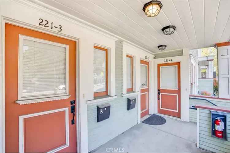 Rent historic row house with multiple units and unique features in Pasadena