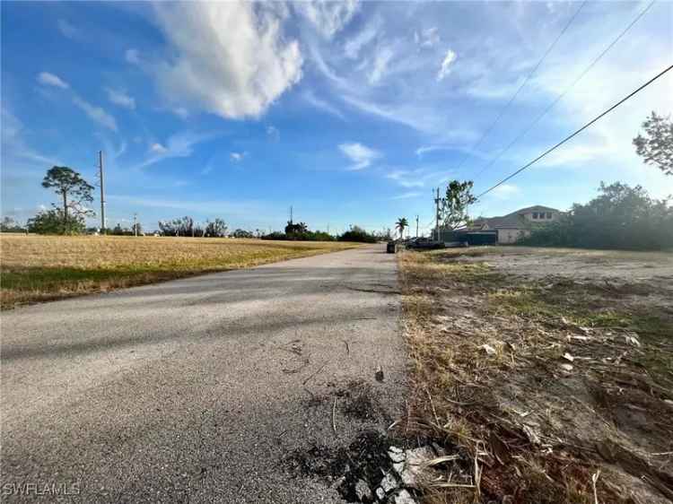 Land For Sale in 1430, Northwest 24th Place, Cape Coral, Florida