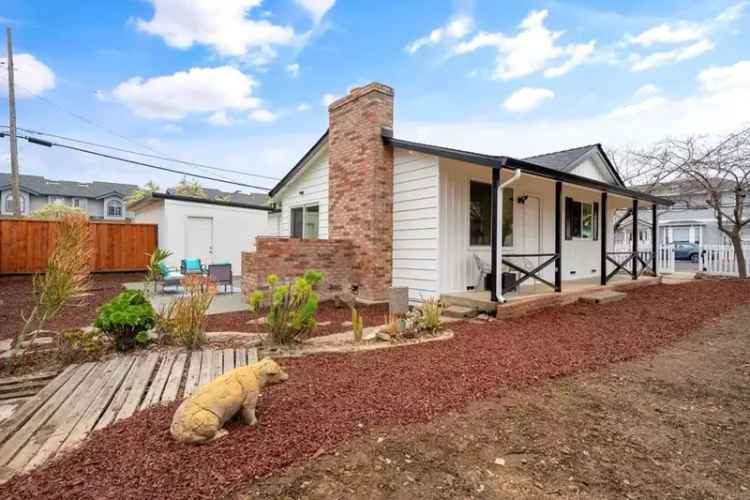 Rent single story home Cupertino with modern features and spacious yard