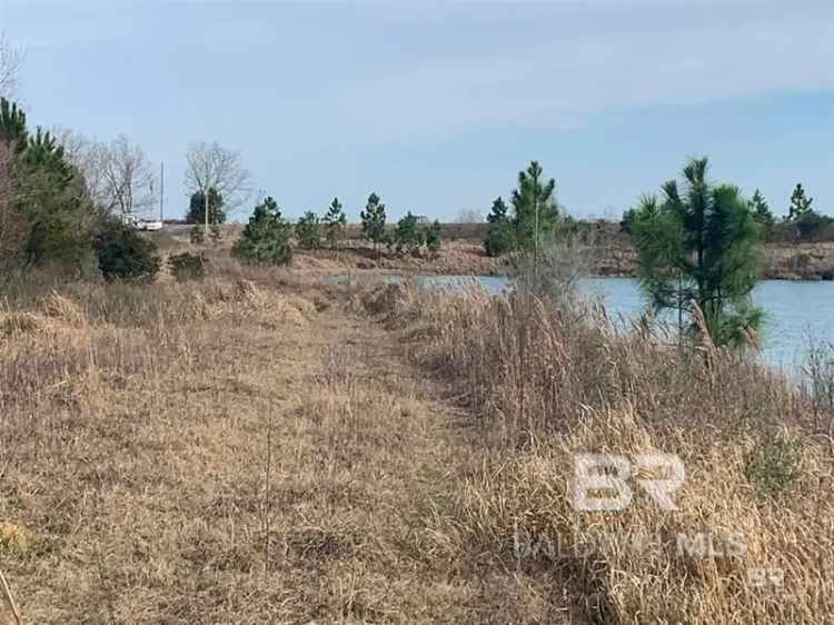 Buy Land Near Summerdale AL with Fishing Lake and Road Frontage