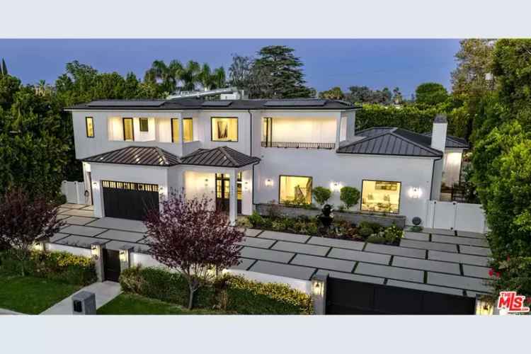 Buy Stunning Multi-Level House in Encino Amestoy Estates with Pool and 6 Bedrooms