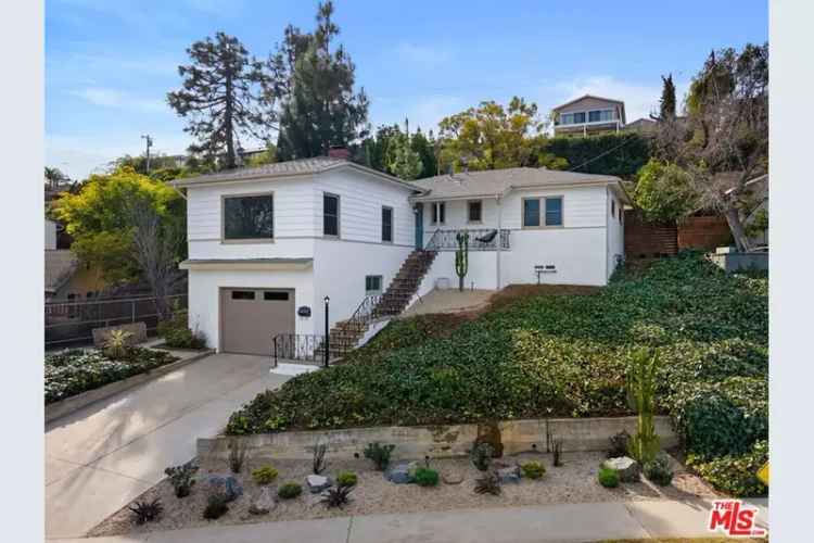 Buy Mid Century House in Mar Vista with City and Mountain Views