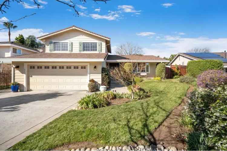 Buy Tri-Level Home in Morgan Hill with Updated Kitchen and Expansive Yard