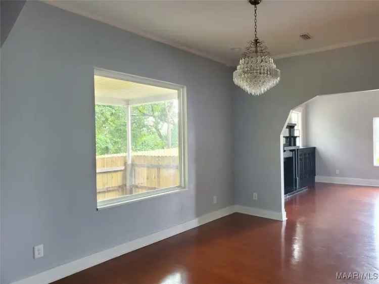 Remodeled home for rent with timeless features and spacious rooms