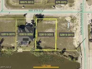 Land For Sale in 6, Northwest 9th Street, Cape Coral, Florida