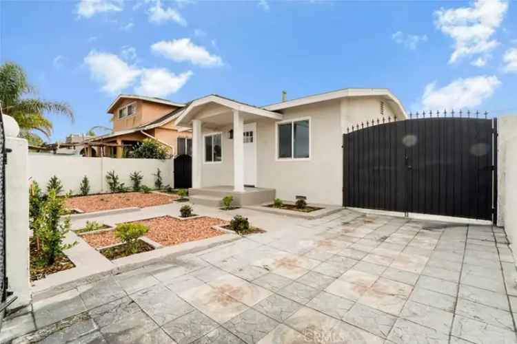 Buy beautifully renovated home in Los Angeles with 3 bedrooms and 2 baths