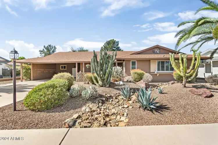 Remodeled golf course home for sale in Sun City with stunning views