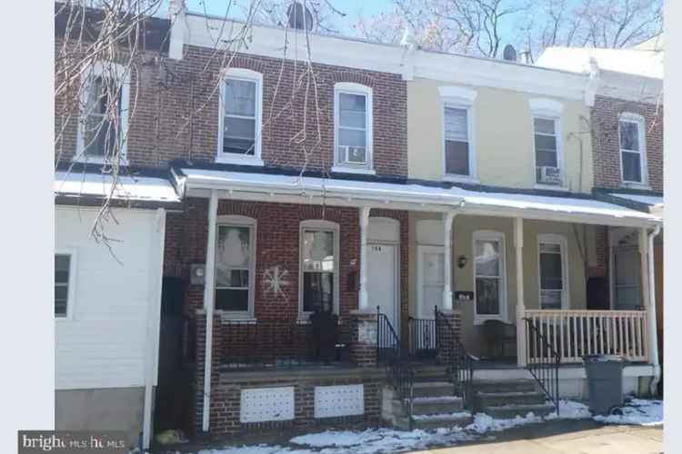 Buy Traditional Townhouse in Wilmington with Great Tenant and Yard