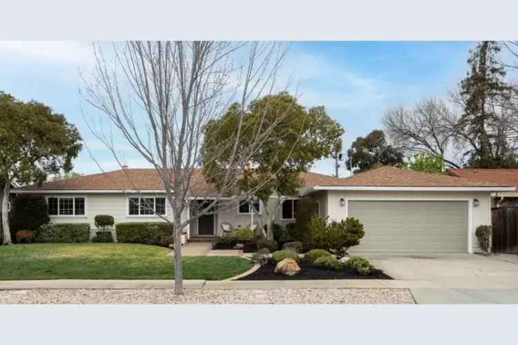 Buy beautifully updated home in Almaden with spacious lot and features