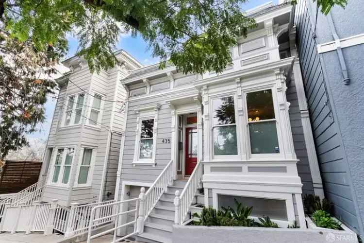 Buy Potrero Hill Single Family Home with Modern Amenities and Victorian Charm