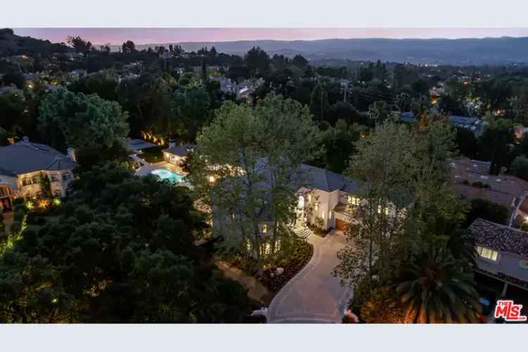 Luxury buy estate Calabasas with designer upgrades and impressive features