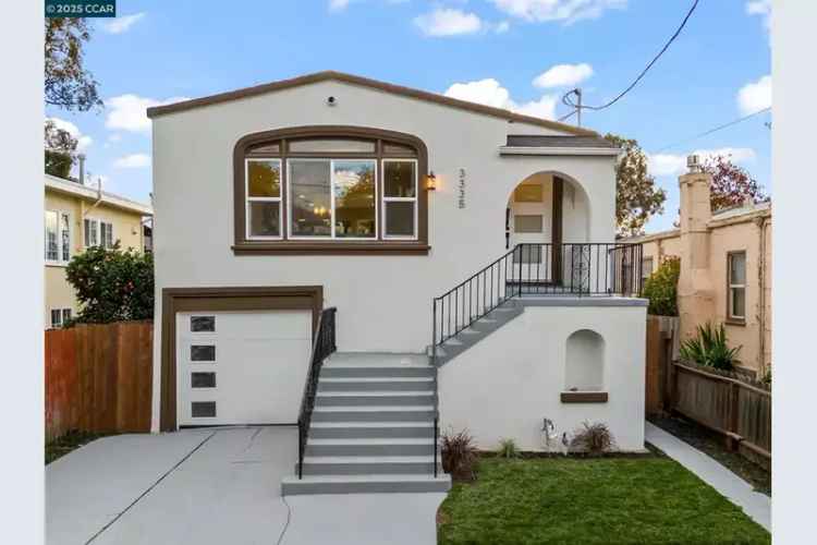 Buy Mediterranean Style House in Oakland with 4 Beds and Modern Kitchen