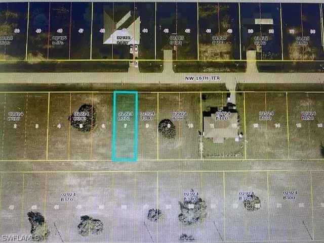 Land For Sale in 1504, Northwest 16th Terrace, Cape Coral, Florida