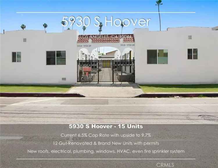 House For Sale in 5930, South Hoover Street, Los Angeles, California