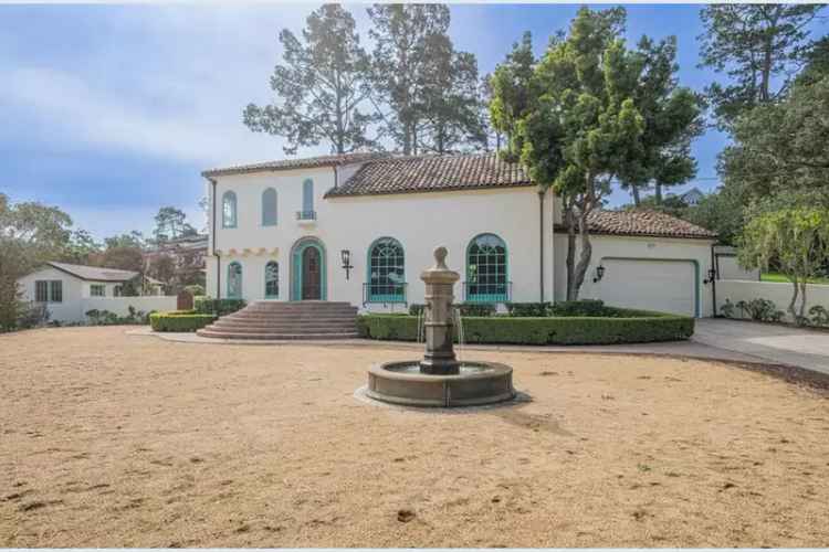 Exceptional buy estate in Monterey with historical significance and modern amenities