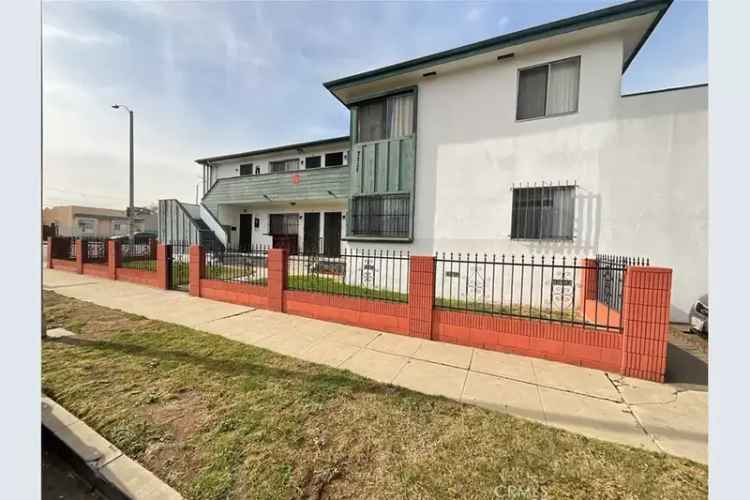 Buy Multi Family Building in South Los Angeles with Courtyard and Balcony