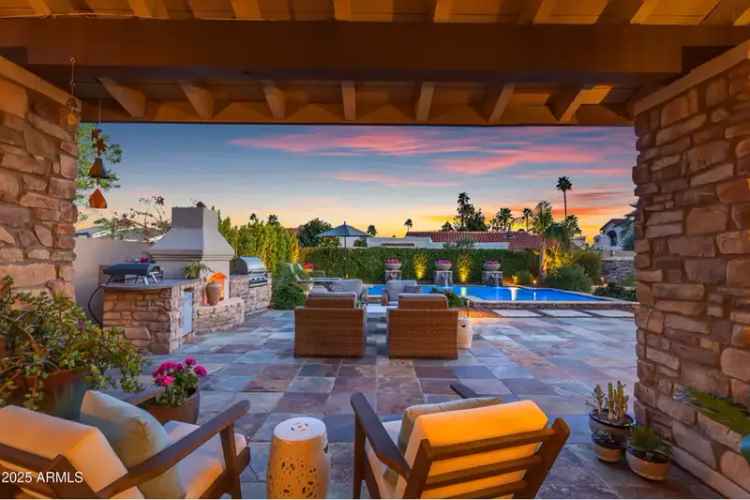 Home for Sale in Scottsdale with Pool and Mountain Views