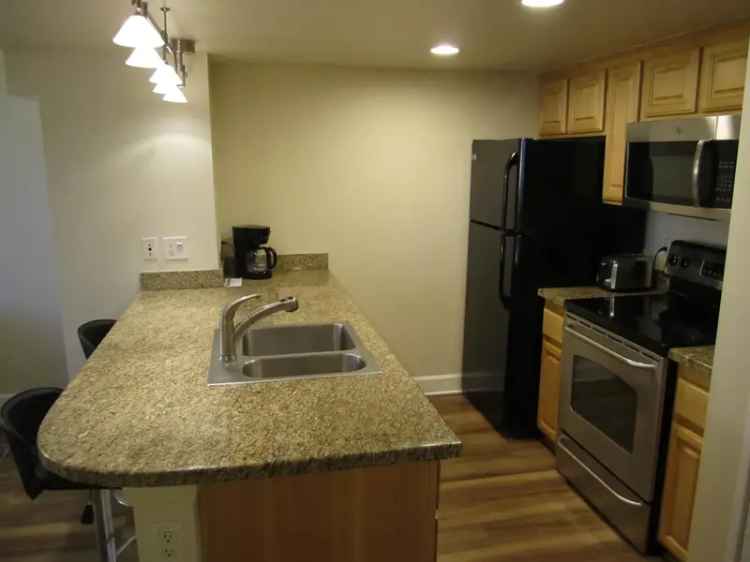 Rent Furnished Apartment in Downtown with Sierra Nevada Views