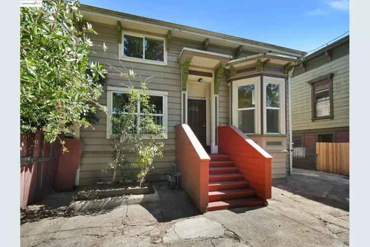 Duplex for Rent in West Oakland with Home Office Possibilities