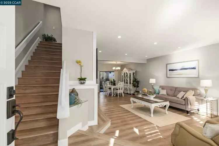 Buy Townhouse in Walnut Creek with Modern Upgrades and Open Concept