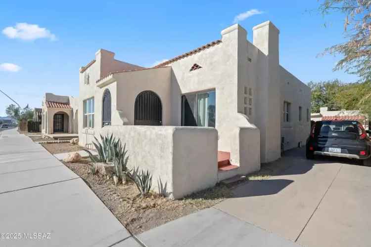 Buy Pueblo Revival Home with Guest House Near University of Arizona