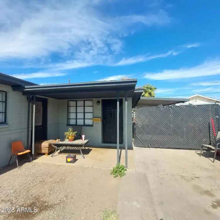 For Sale Cash-Flowing Duplex in Phoenix with Private Yards and Upgrades