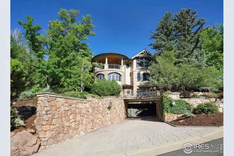 Buy Stunning Contemporary Stone Estate in Boulder with Scenic Vistas