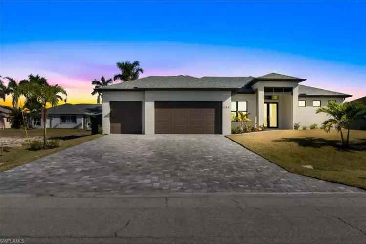 Buy House in Cape Coral with Modern Features and Pool