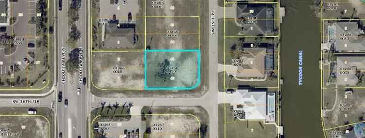 Land For Sale in 3610, Southwest 15th Place, Cape Coral, Florida