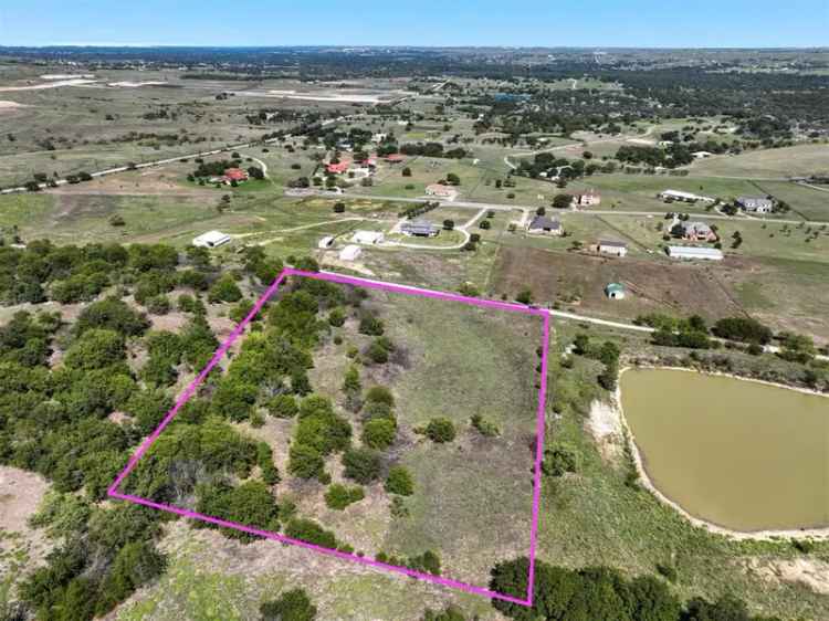 Buy Raw Land in Aledo ISD with Great Accessibility and Privacy