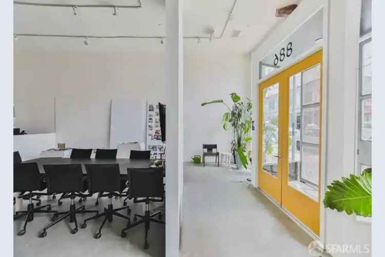 Rent versatile two-story building with office and residential space in Lower Nob Hill