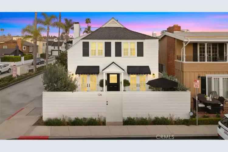 Buy Coastal Masterpiece Home on Balboa Island with Historic Charm