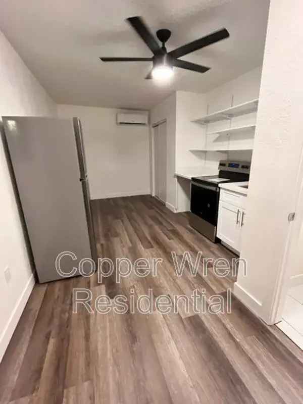 Rent Furnished Studio Apartment in a Renovated Home with Patio