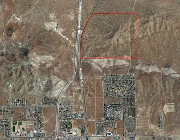 Land For Sale in Rosamond, California