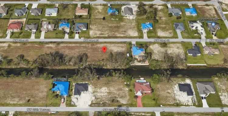 Land For Sale in 1812, Northwest 21st Street, Cape Coral, Florida