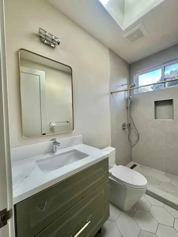 Rent Furnished Bedroom ADU in Midtown with Private Yard High Ceilings