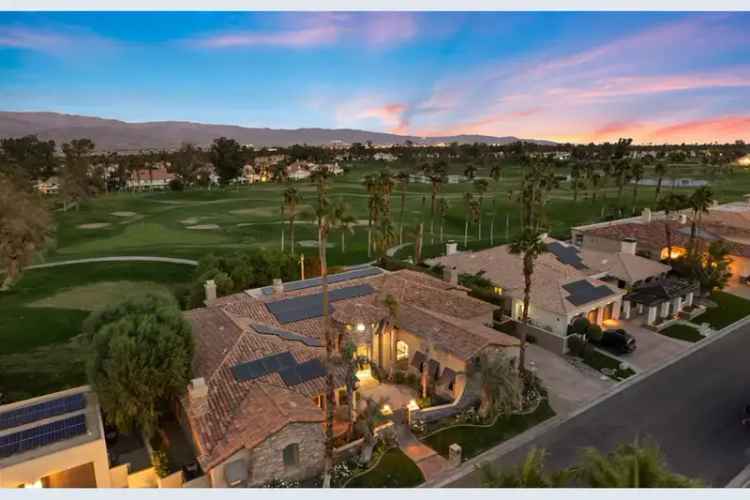 Buy Custom-Built Tuscan Estate in Exclusive Desert Falls Country Club