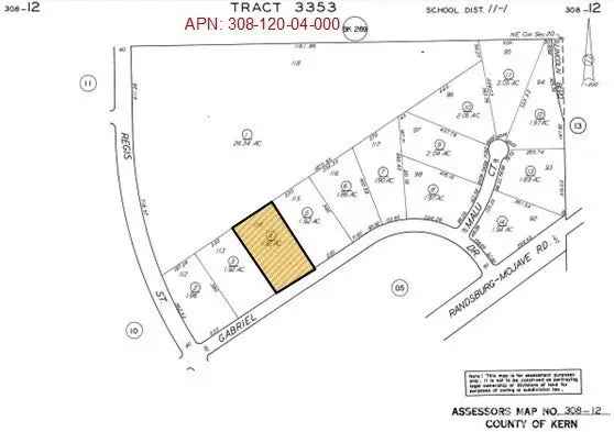 Land For Sale in 114, Gabriel Drive, Bakersfield, California