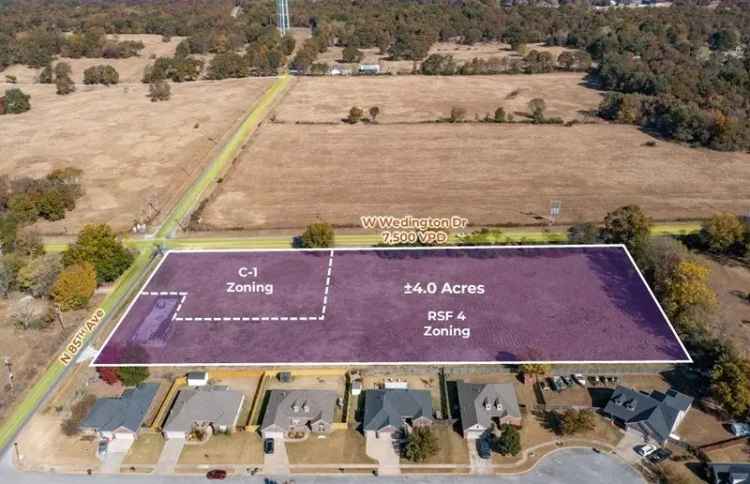 Land For Sale in Fayetteville, Arkansas