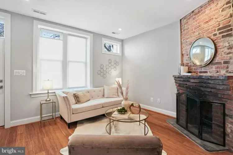 Buy Historic Rowhouse with Modern Upgrades in Capitol Hill Neighborhood